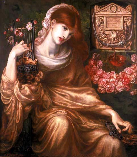 Roman Widow - Dante Gabriel Rossetti