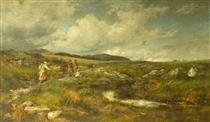 Hay Time on the High Moors - David Bates