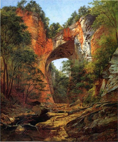 Natural Bridge, 1860 - David Johnson