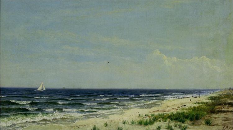 Ocean Beach, NJ, 1877 - Дэвид Джонсон