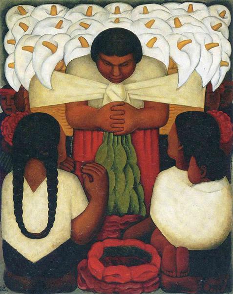 Flower Festival, 1925 - Diego Rivera