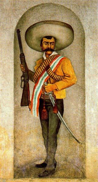 Zapata, 1930 - 1931 - Диего Ривера