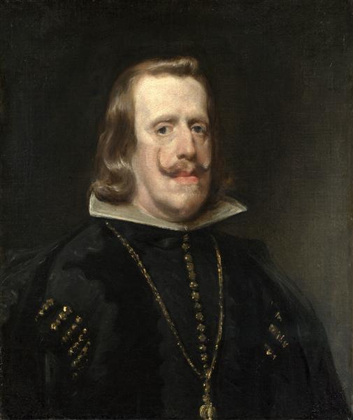 Portrait of Philip IV of Spain, 1656 - Diego Velazquez