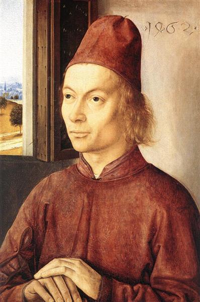 Retrato de um Homem, 1462 - Dirck Bouts