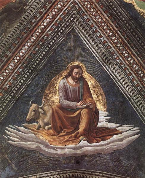 St. Luke, 1486 - 1490 - Доменико Гирландайо
