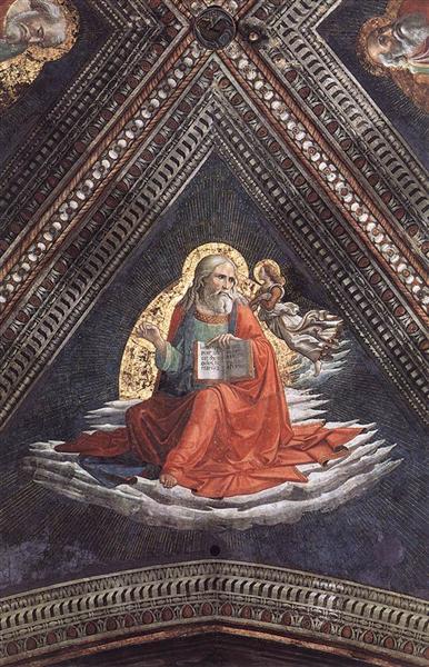 St. Matthew the Evangelist, 1486 - 1490 - Domenico Ghirlandaio