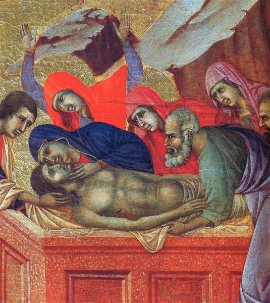 Lamentation of Christ (Fragment), 1308 - 1311 - Duccio di Buoninsegna