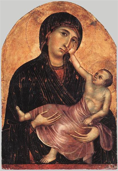 Madonna and Child, c.1281 - Duccio di Buoninsegna