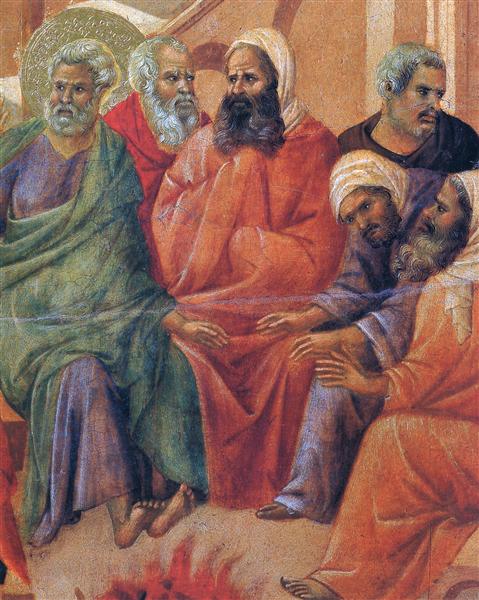 Renunciation of Peter (Fragment), 1308 - 1311 - Duccio