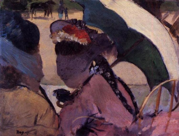 At the Races, c.1876 - c.1877 - Edgar Degas