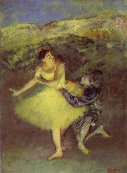 Ballet at the Paris Opera, 1877 - Edgar Degas
