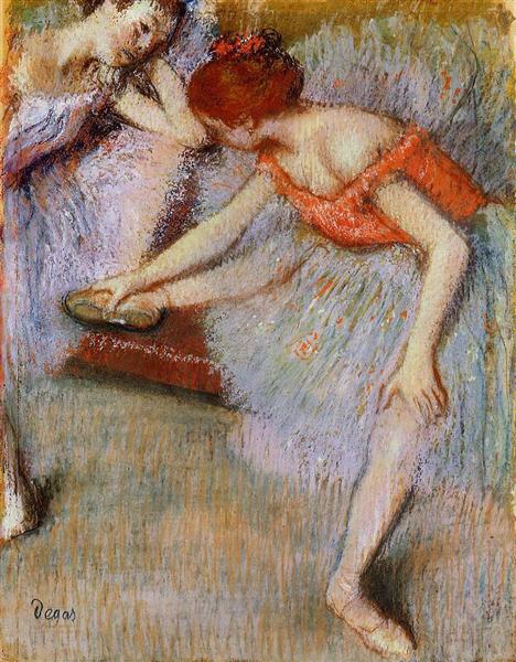 Dancers, 1895 - Едґар Деґа
