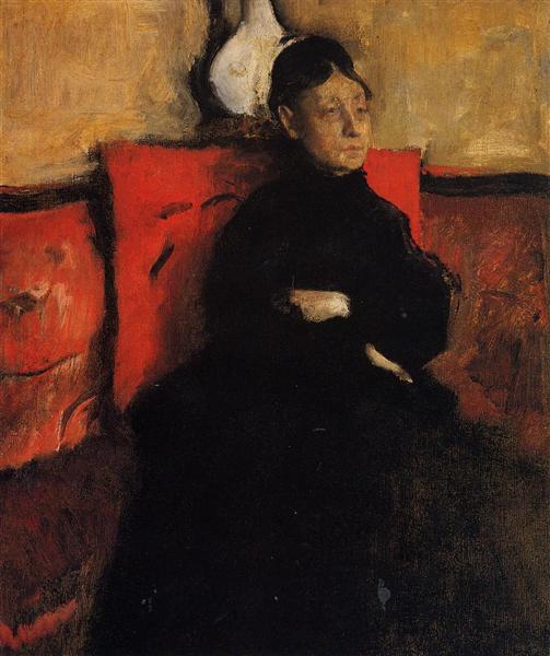Duchesse de Montejasi-Cicerale, c.1868 - Edgar Degas