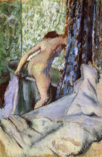 The Morning Bath, 1883 - Едґар Деґа