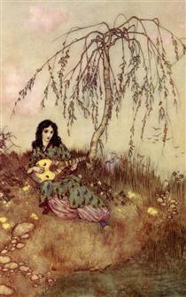 A Brave Heart - from Beauty and the Beast - Edmond Dulac