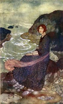 Abysm of Time - from The Tempest - Edmund Dulac
