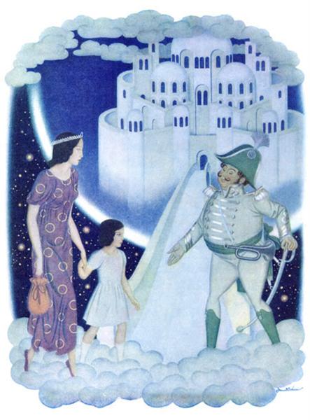 Daughters of the Stars, by Mary Crary - Edmund Dulac