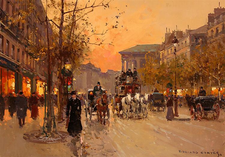Boulevard de la Madeleine - Édouard Cortès