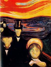 Anxiété - Edvard Munch