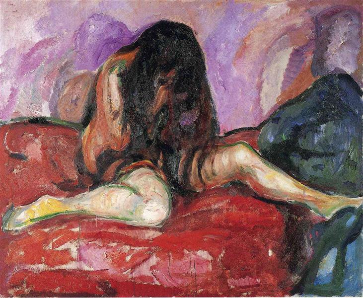 Nude I, 1913 - Edvard Munch