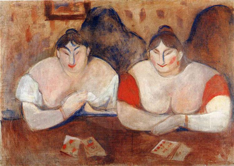Rose and Amélie, 1894 - Edvard Munch