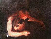 Vampir - Edvard Munch