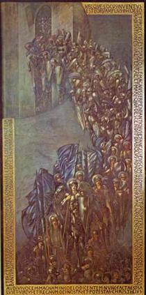 The Fall of Lucifer - Edward Burne-Jones