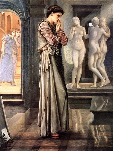 Pygmalion and the Image I: The Heart Desires, 1875 - 1878 - Edward Burne-Jones