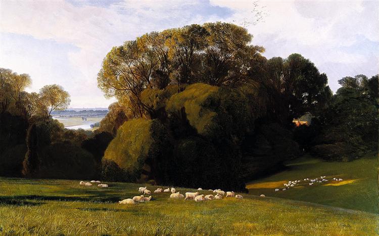 Nuneham, 1860 - Edward Lear
