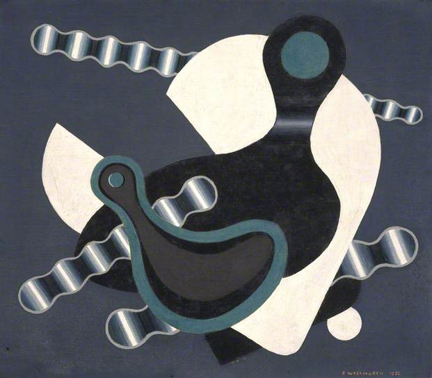 Composition – Crank and Chain, 1932 - Эдуард Уодсворт