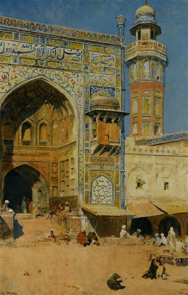 Jumma Musjed Lahore India - Edwin Lord Weeks
