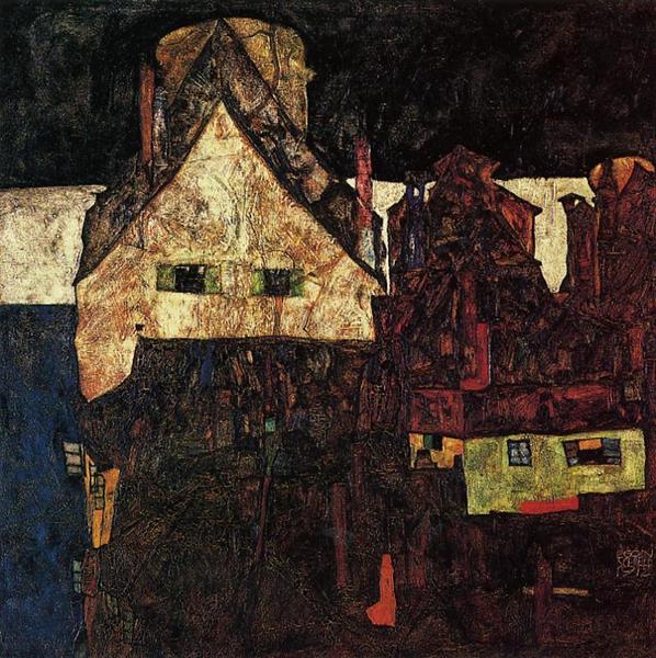 The Small City (Dead City), 1912 - Egon Schiele - WikiArt.org