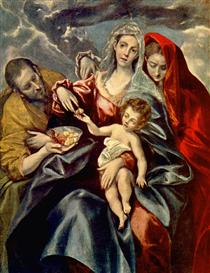 La Sainte Famille avec Marie-Madeleine - El Greco