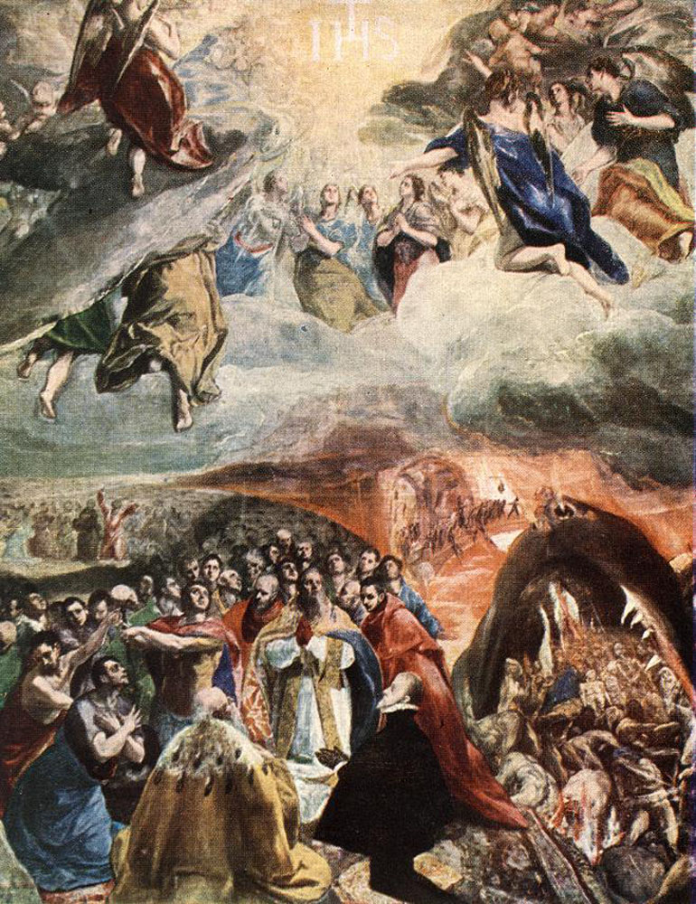 The Adoration of the Name of Jesus, c.1580 - El Greco - WikiArt.org