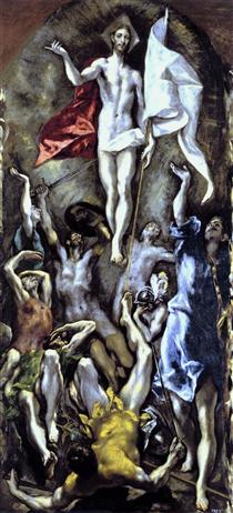 La resurrección de Cristo - El Greco