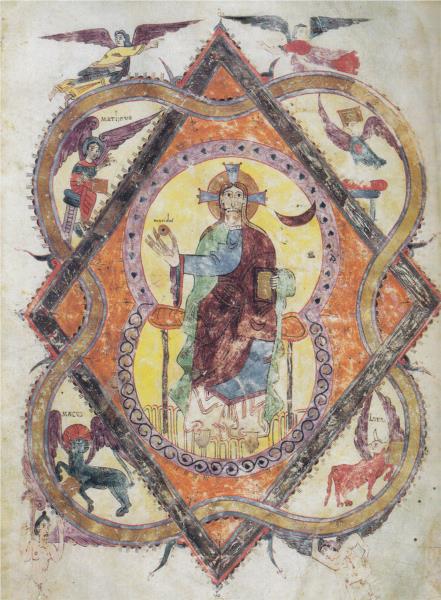 Maiestas Domini, c.975 - Ende