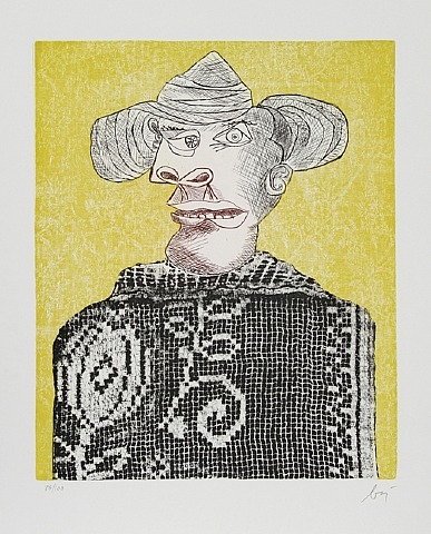 Baj Chez Picasso 3, 1969 - Энрико Бай