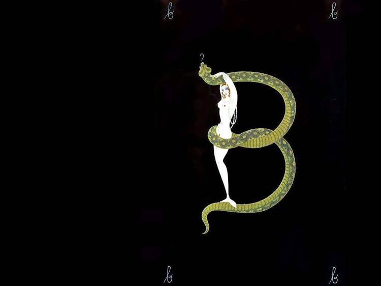 Alphabet B - Erte - WikiArt.org