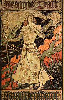 Jeanne d'Arc/Sarah Bernhardt - Eugène Grasset