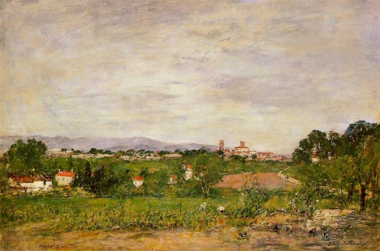 Near Antibes, 1893 - Eugène Boudin