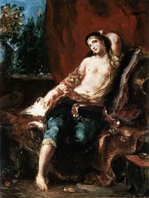 Odalisque - Eugene Delacroix
