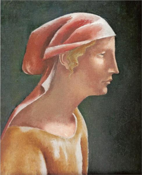 Girl in Profile, 1921 - Eugeniusz Zak
