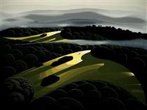 Of the hills and Valley's - Eyvind Earle