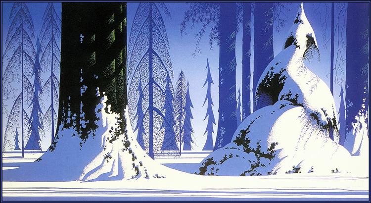 Winter, 1981 - Eyvind Earle