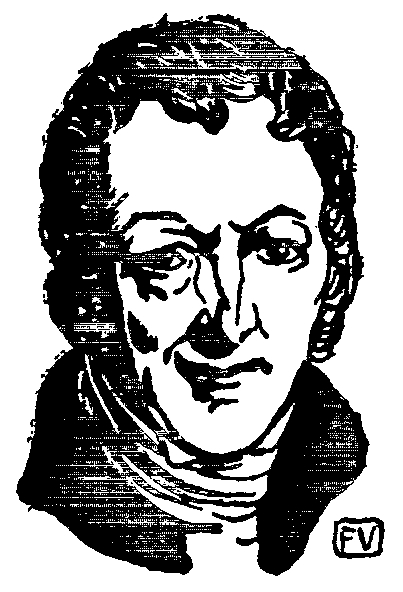 English demographer and political economist Thomas Malthus, 1897 - Felix Vallotton