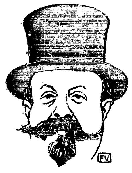 French writer Henry Gauthier Villars (aka Willy) (1859 1931) by Félix Valloton (1865 1925), 1896 - Felix Vallotton