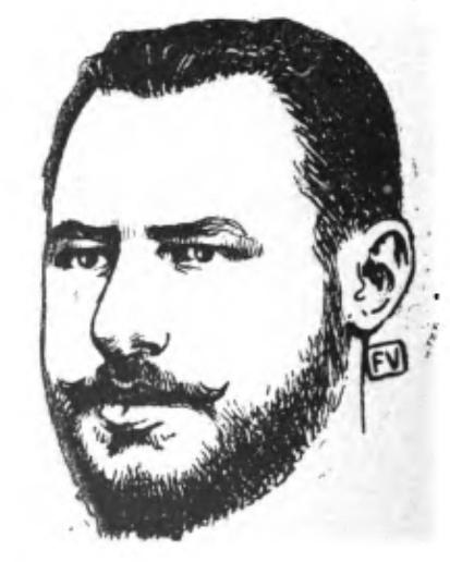 Portrait of French writer André Fontainas, 1898 - Félix Vallotton