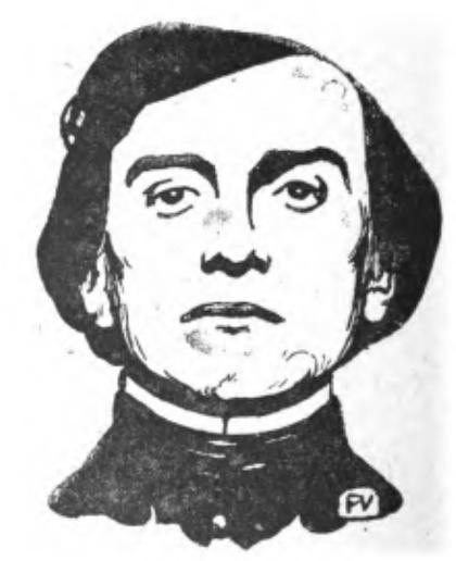 Portrait of French writer Henry Bataille, 1898 - Felix Vallotton