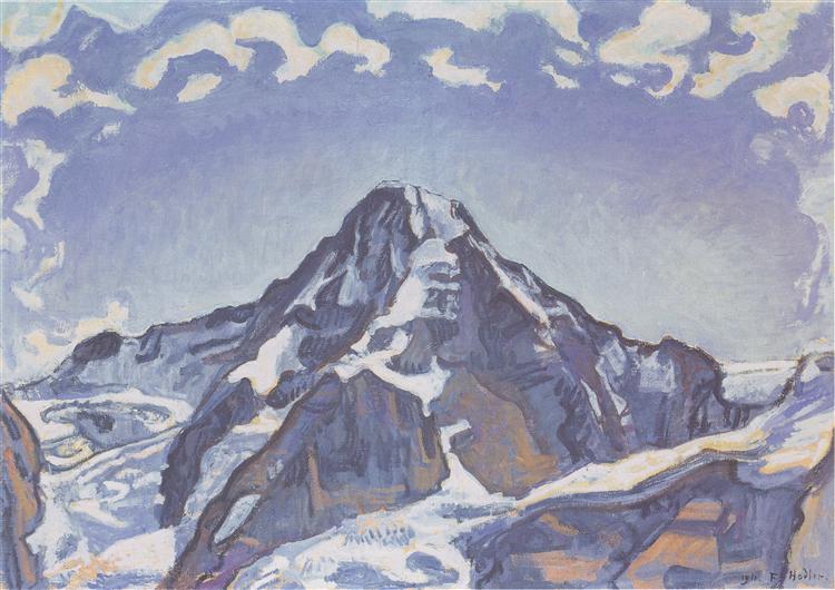 The Monk with clouds, 1911 - Фердинанд Ходлер