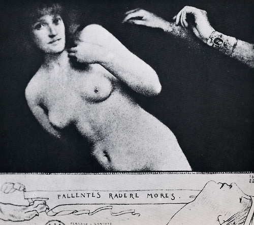 Pallentes Radere Mores, 1888 - Fernand Khnopff